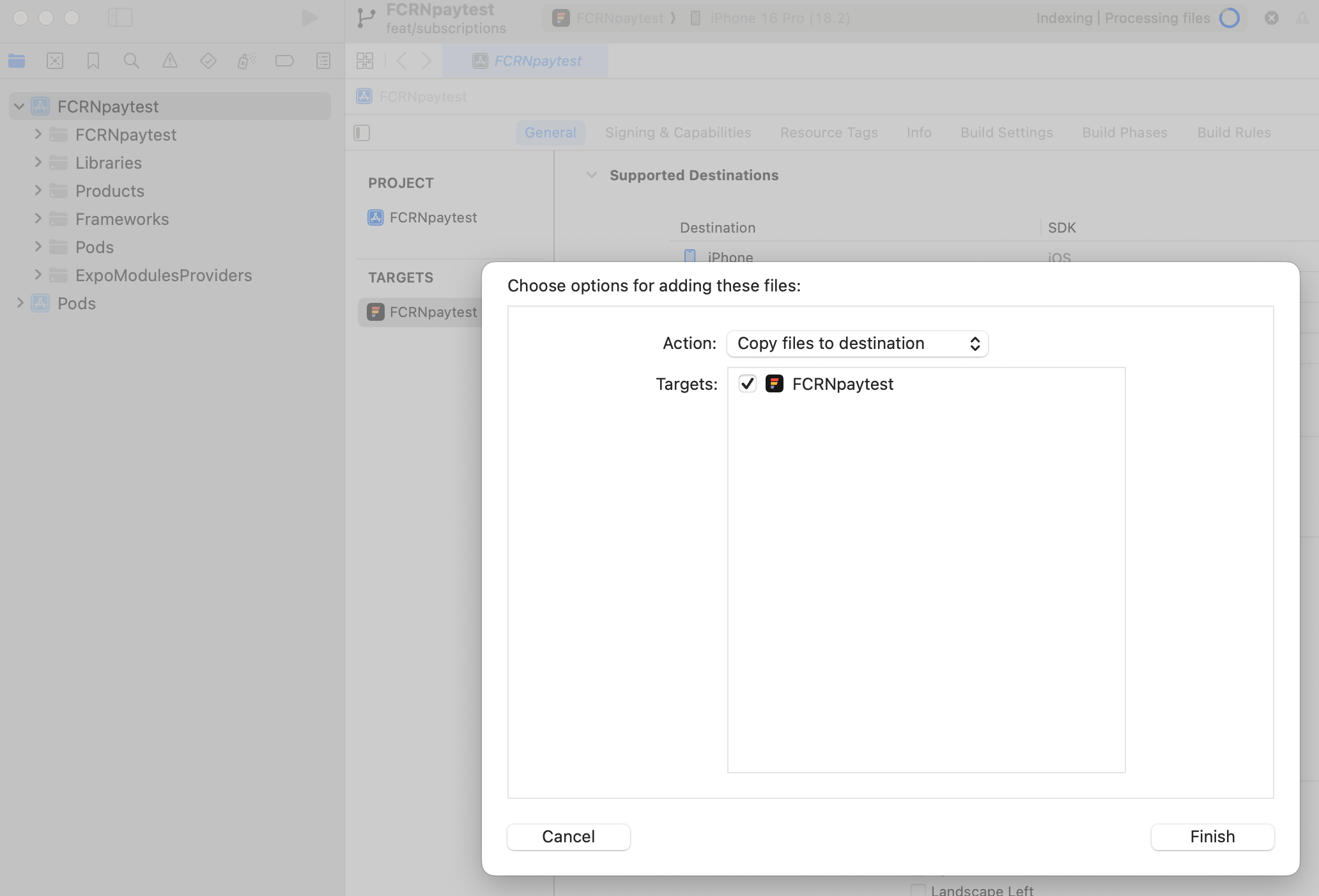 Dragging in your existing StoreKit configuration